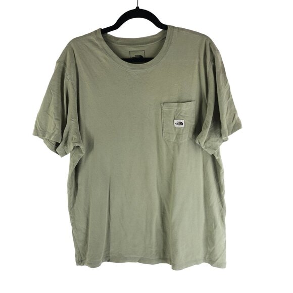 The North Face Other - The North Face Mens Olive Green Pocket T-Shirt Size Large